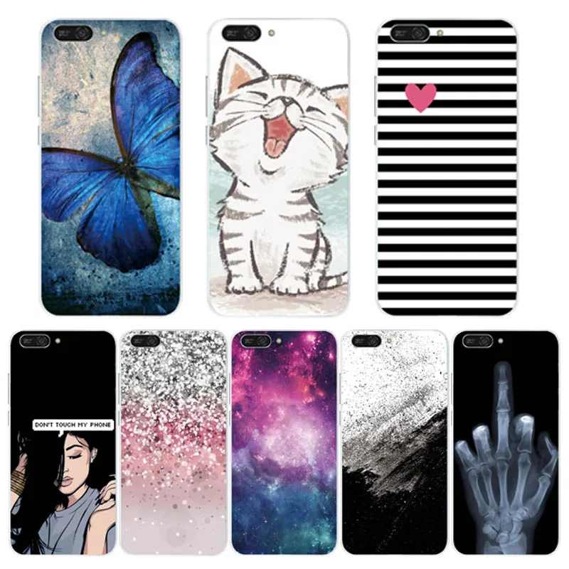 

Soft TPU Silicone case For Huawei Honor 7A Case 5.45" Phone Case on Huawei Honor 7A 7 A DUA-L22 Russian Back Cover Coque Fundas