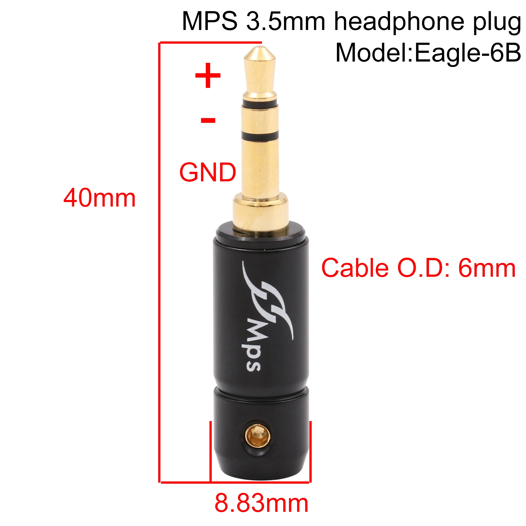 MPS 3 5 мм стерео наушники со штекером AUX TRS Hi Fi аудио разъем для наушников сделай сам