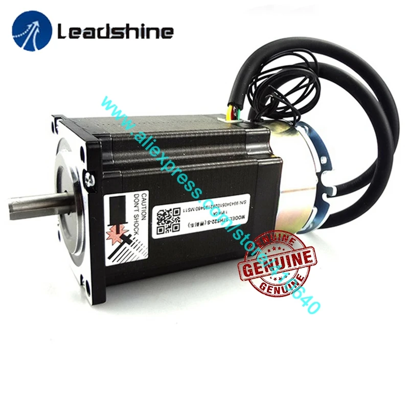 Leadshine шаговый двигатель с импортными тормозными колодками 57HS22-BZ 57HS22-S 2,2 N.M удерживающий крутящий момент 8 мм диаметр вала тормозной шаговый