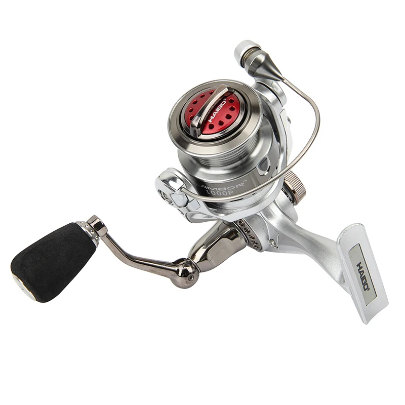 

HAIBO Metal Spinning Reels 1000/2000 Series Strong Braking Fishing Coil Double Bearings 6.5kg Drag Fishing Wheel 8BB 5.2:1 Pesca