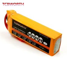 TCBWORTH 4S 14.8V 4000mAh 40C RC LiPo battery For RC Airplane Helicopter Quadrotor Car boat Drone Truck Li-ion battery