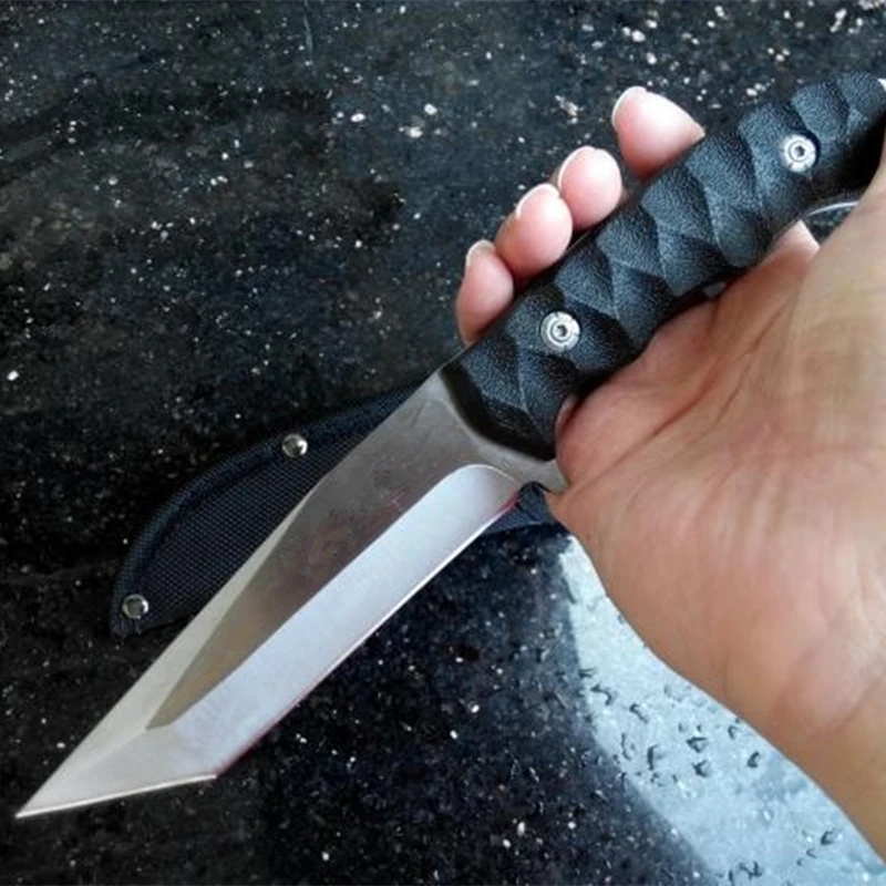 

Fixed Blade Knife High Quality 7Cr13Mov Straight Knife Hunting Knives Camping Fishing Outdoor Gear EDC Survival Tools Karambit