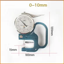 0-25,4 мм 0,01 мм Точность толщиномер калибратор Толщина метр Наберите тестер измерительный инструмент