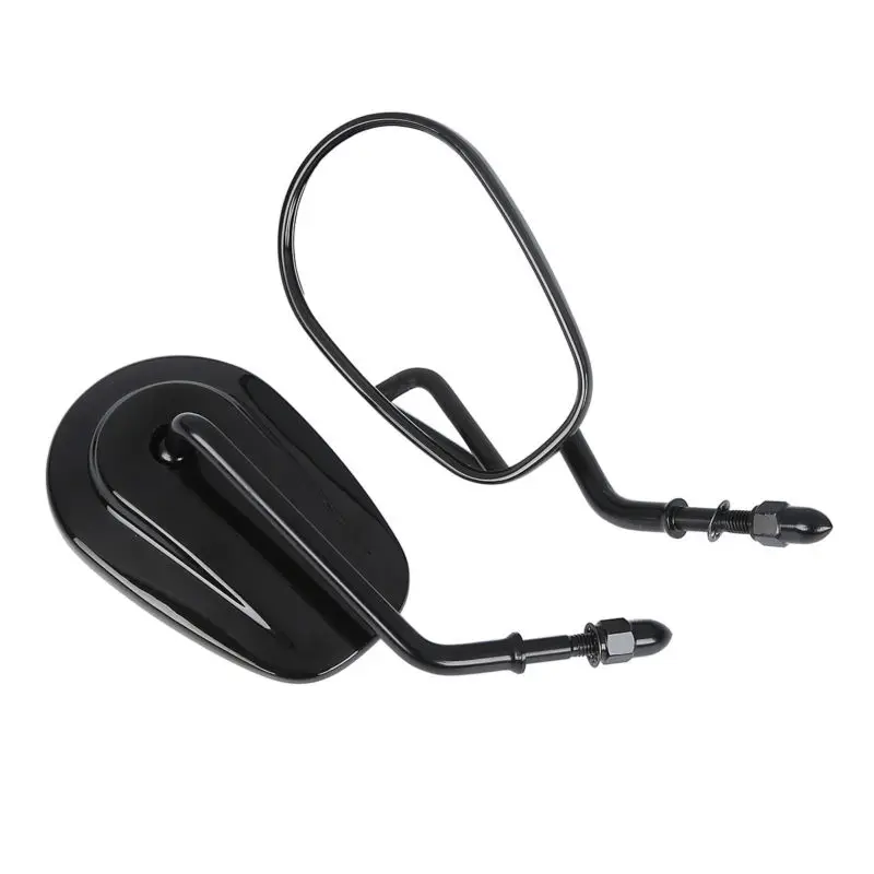 Chrome Rear View Mirrors For Harley Dyna Sportster XL Softail Road King Classic 3 Colors Motorcycle Accessories