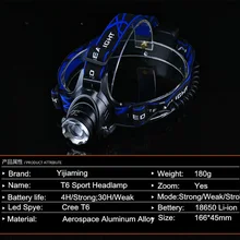 Горячая Распродажа дизайн 10 шт./лот 10 Вт T6 светодиодный налобный светильник головной светильник перезаряжаемый светодиодный налобный светильник/Автомобильное зарядное устройство США
