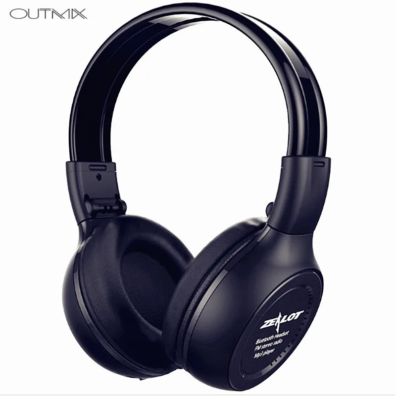 OUTMIX B570 активные шумоподавления Hi-Fi стерео Bluetooth наушники Беспроводная гарнитура с микрофоном FM радио Micro SD карта воспроизведения