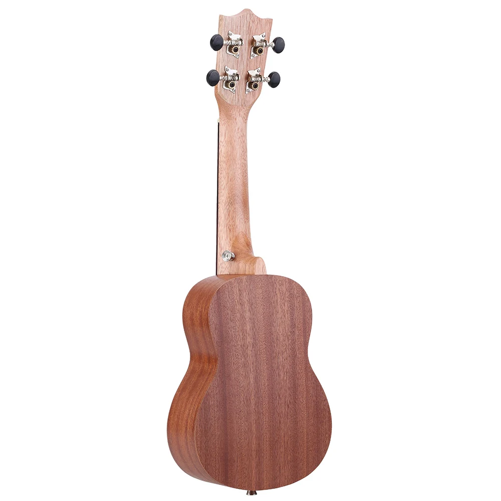 Ammoon 2" Акустическая гитара Sapele Ukelele 15 Лада 4 струны Гавайская гитара высокого качества струнный музыкальный инструмент