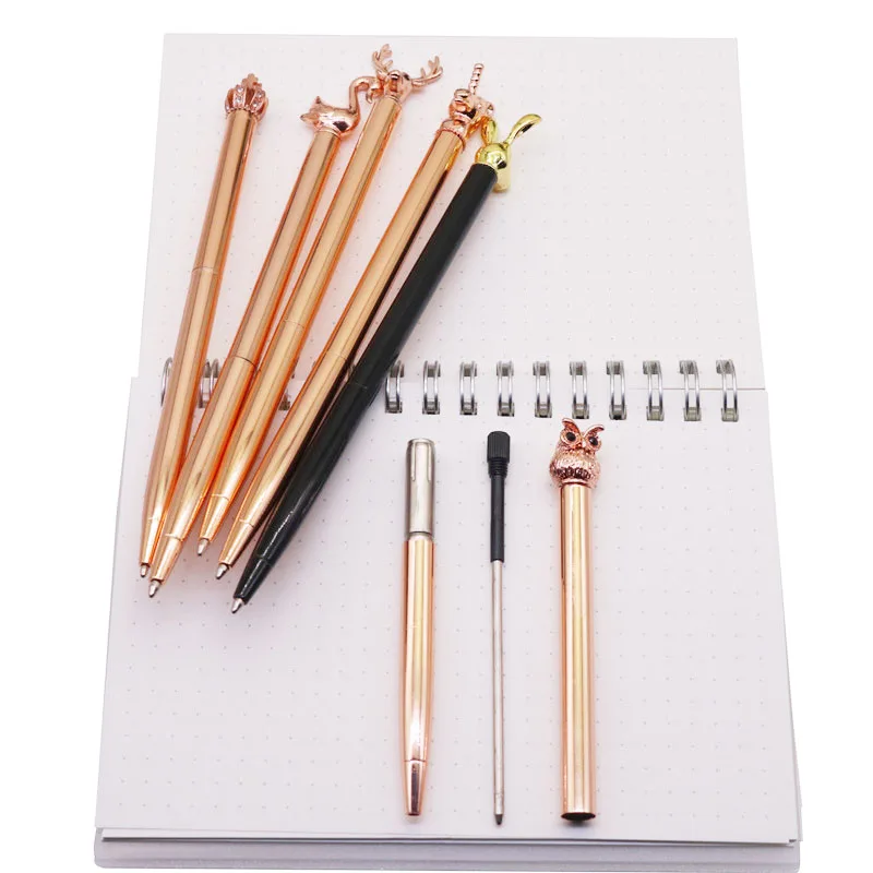 2 шт Классическая подарочная металлическая Вращающаяся ручка для отеля, годовая рекламная ручка для студентов, офиса, школы, канцелярские принадлежности