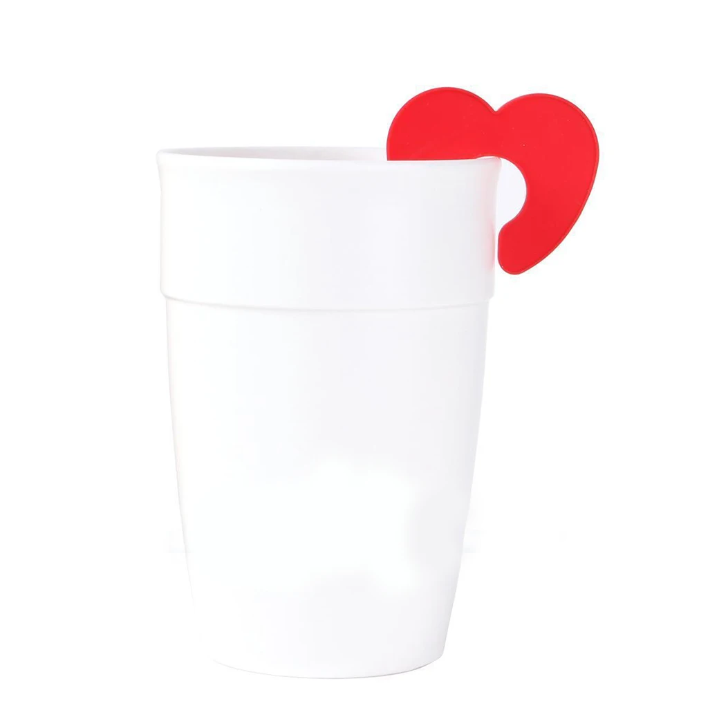 MagiDeal Colorful Reuseable 6Pcs Cute Circular Tags Glass Pot Marker Identifier Cup Stags Charm for Party Wedding Bar Hot sale