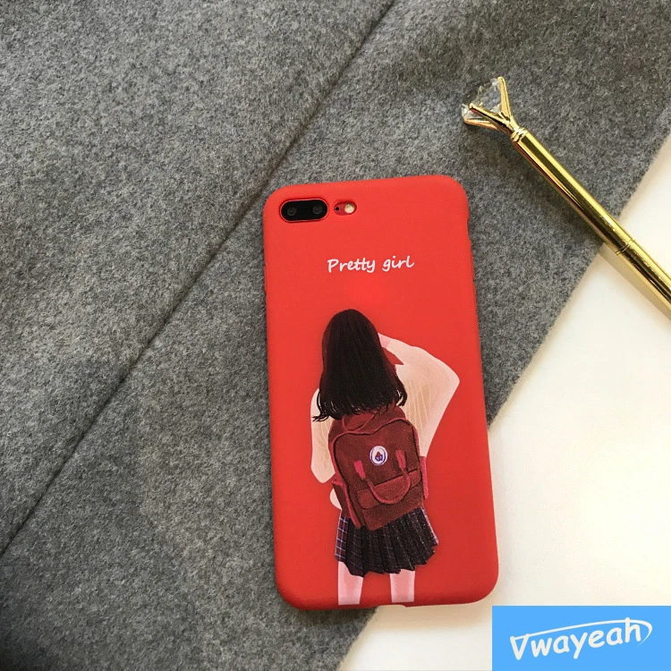Lovers Student Pretty Girl Cute Boy Case (5)
