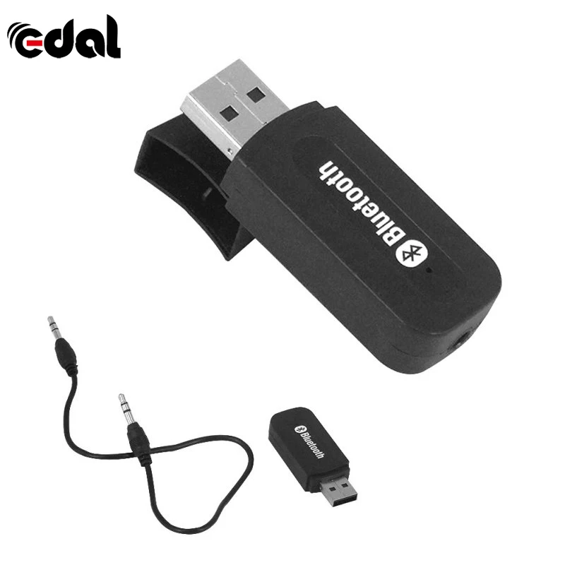 

Bluetooth Receiver 3.5mm Jack Audio Music Wireless Receiver Adapter Bluetooth Transmitter for TV PC Speaker Earphones