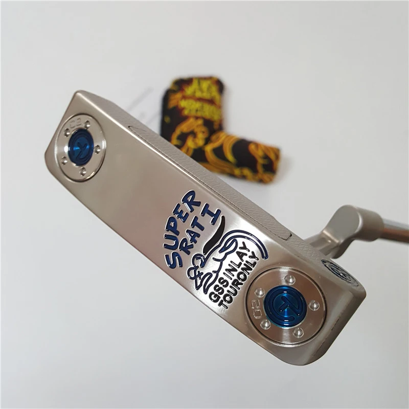 

Blue Super Rat Golf Putter GSS INLAY Tour Only Golf Clubs Putter Weight can remove irons wedge driver