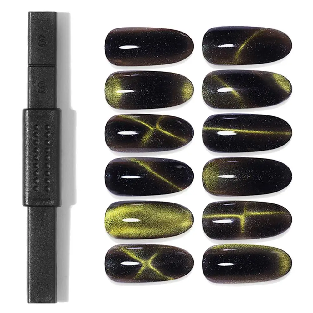 

1Pc Double-edged Strong Magnetic Nail Stick 3D Cat Eye Effect Magnet for UV Painting Gel Nail Polish UV Lamp for Gel Varnish