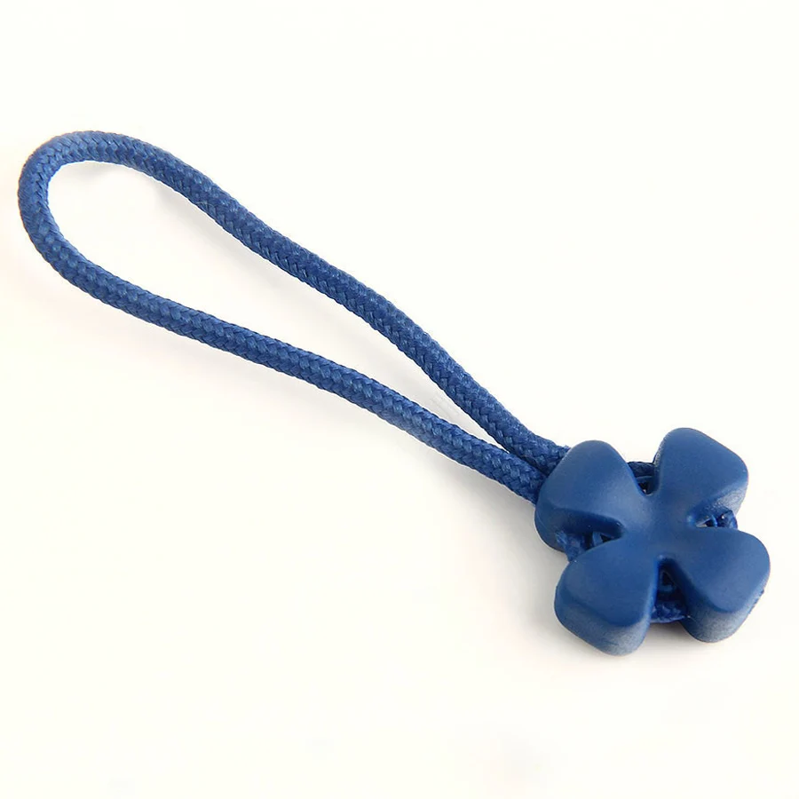 10Pcs Plastic Zipper Rope Pull Replacement With Strap For Backpack Gym Suit Garment Bag Accessories R088