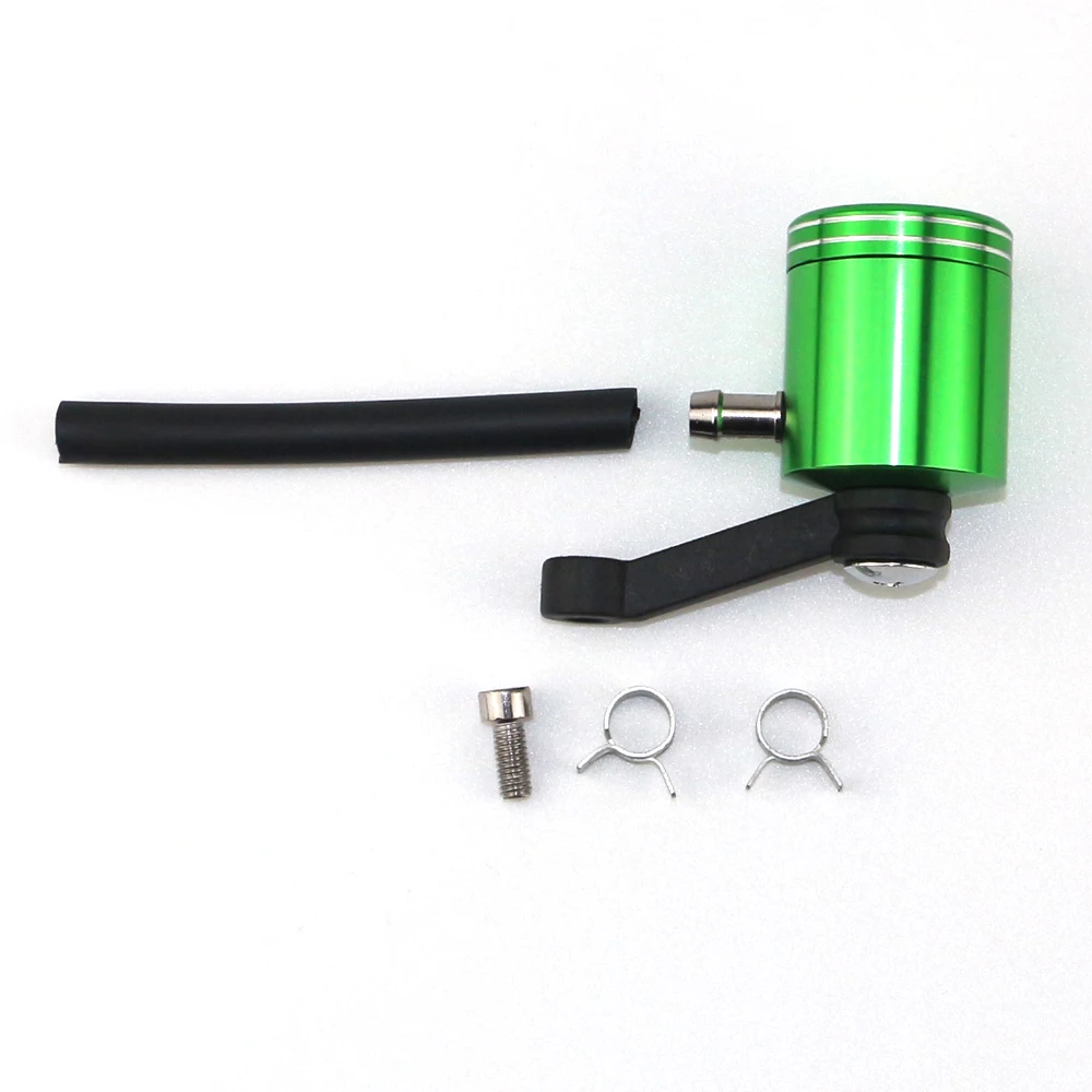 Green Motorcycle Master Cylinder Hydraulic Oil Reservoir Tank For Front Brake Clutch Honda Suzuki Yamaha Kawasaki Ducati