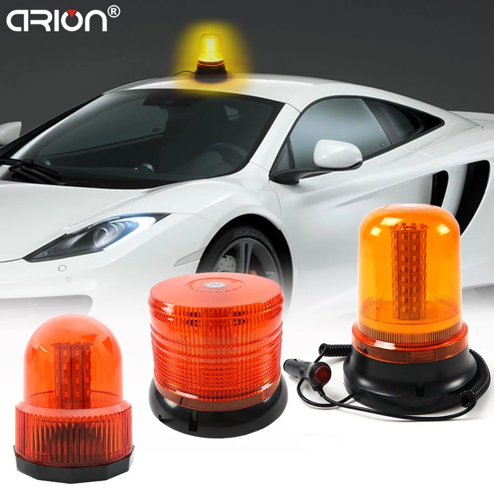 Barre lumineuse LED magnétique pour voiture et camion, lampe de police