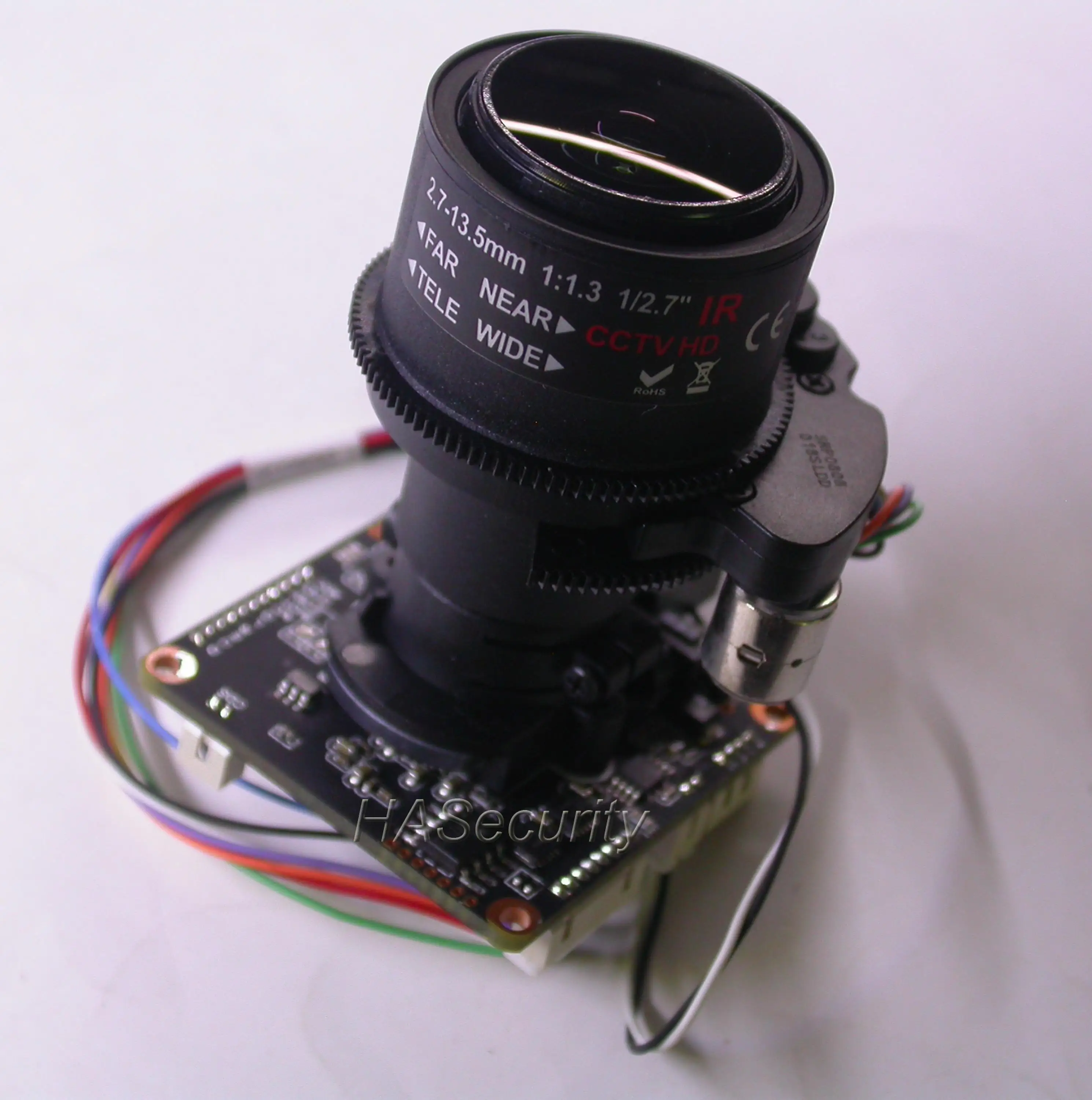 Моторизованный зум и фокусирующий объектив 2 7 13 5 мм AHD / TVI CVI CVBS 1/2.8 &quot Sony Exmor STARVIS