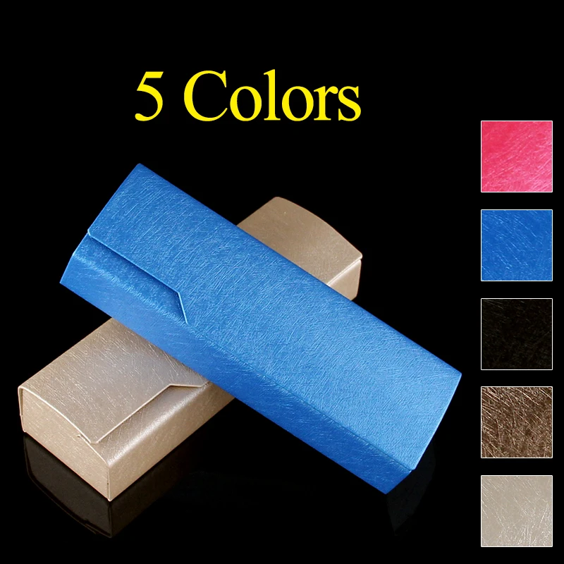 

Optical Glasses Box Spectacle Case Hard Safe Eyeglasses Case Myopia Iron Sheet Reading Glasses Square Boxes Magnet Handmade Box