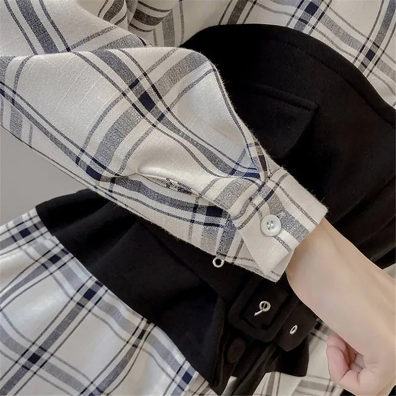 Neploe, одноцветная женская рубашка с v-образным вырезом и поясом, с расклешенными рукавами, винтажный грациозный женский топ, осенняя Новинка, элегантная Офисная Женская блузка 68805