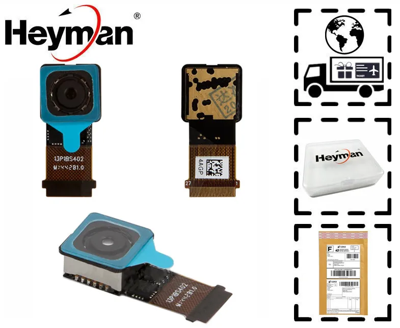 Модуль камеры Heyman для htc One M7 801e 802T 802W 802D модуль камеры с плоским кабелем, Запасная часть