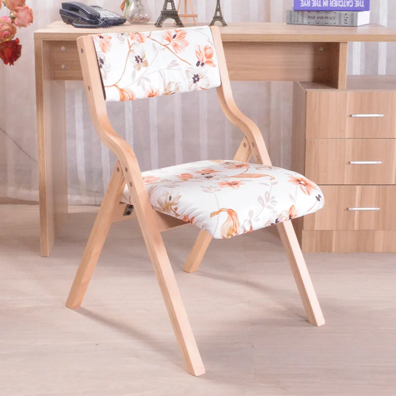 Стулья для гостиной, мебель для дома из твердой древесины, переносное кофейное кресло, складной обеденный диван-стул, шезлонги sillas comedor