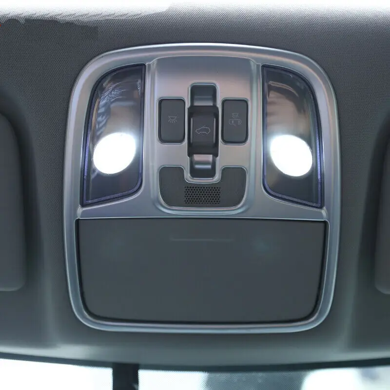 For KIA Sportage 2016 2017 ABS Matte Interior Reading Light Lamp Trims