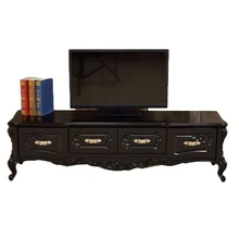 Modern Wood Painel Para Madeira Table Computer De European wooden Living Room Furniture Mueble Monitor Stand Meuble Tv Cabinet