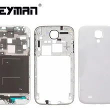 Корпус для samsung Galaxy S4 GT-I9500 i9500 средняя передняя рамка Корпус задний корпус рамка держатель рамка задняя крышка чехол Дверь