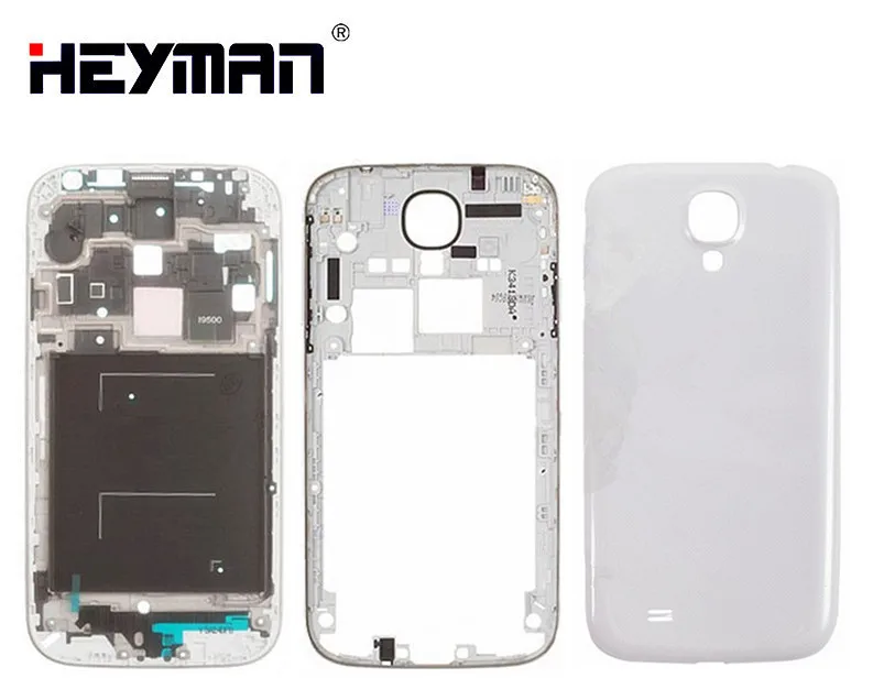 Корпус для Samsung Galaxy S4 GT I9500 i9500 средняя передняя рамка задняя держатель крышка