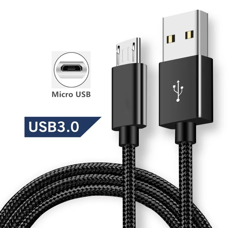 

2M Micro USB Charge Fast Charger for ASUS ZenFone 5Q Max ZB631KL ZB570TL LG Stylus Stylo 2 3 plus K11 K40 K50 Data Sync USB Wire