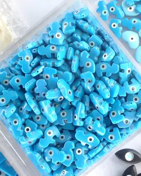 

Unique 25pcs High Quality Genuine MOP Shell mother of pearl Bird cross hamsa Round Coin Turquoise blue evil eyes White Assortmen