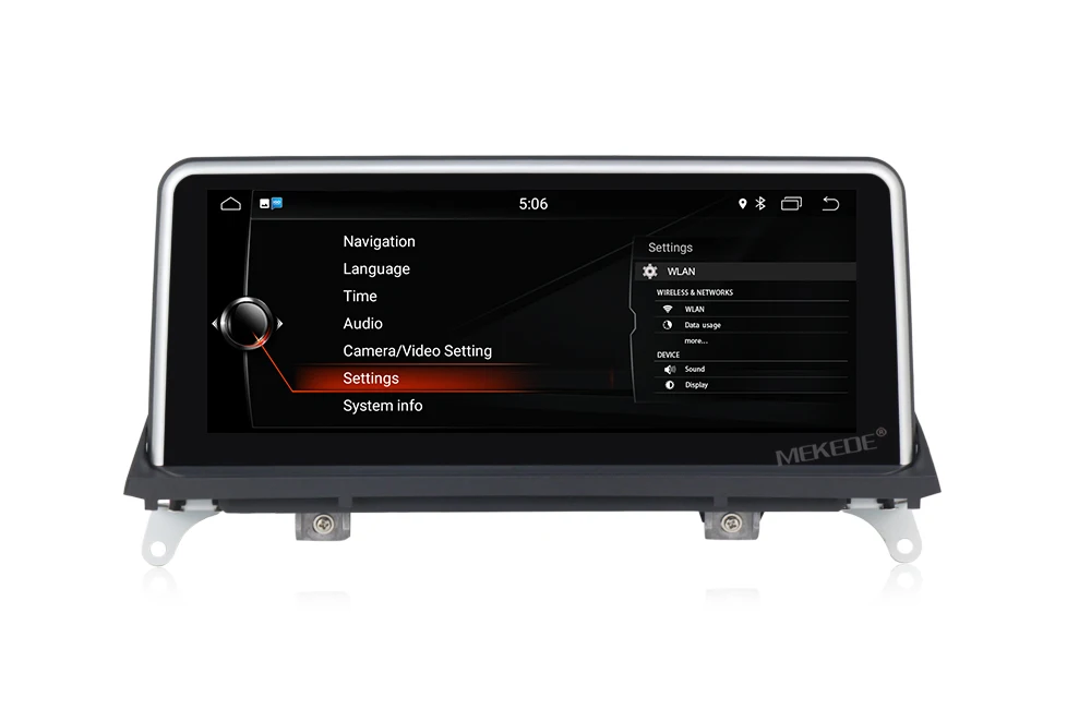 Sale For BMW X5 E70/X6 E71 (2007-2013) CIC/CCC IPS screen with gps navigator original car ui free can-bus free shipping 18