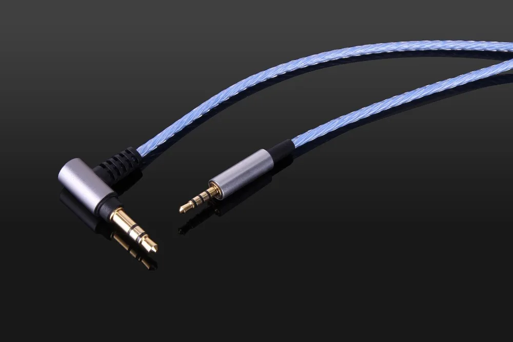 Replacement Upgrade OFC Silver coated Audio Cable For Sennheiser HD438 HD439 HD451 HD461G i HD471i Headphones 3 colors