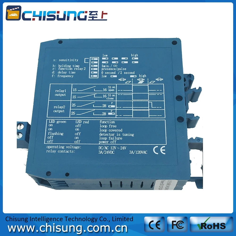 Dual12V/24 V Одиночный шлейфовый детектор магнитного транспортного средства инспекционное устройство для контроля доступа к двери