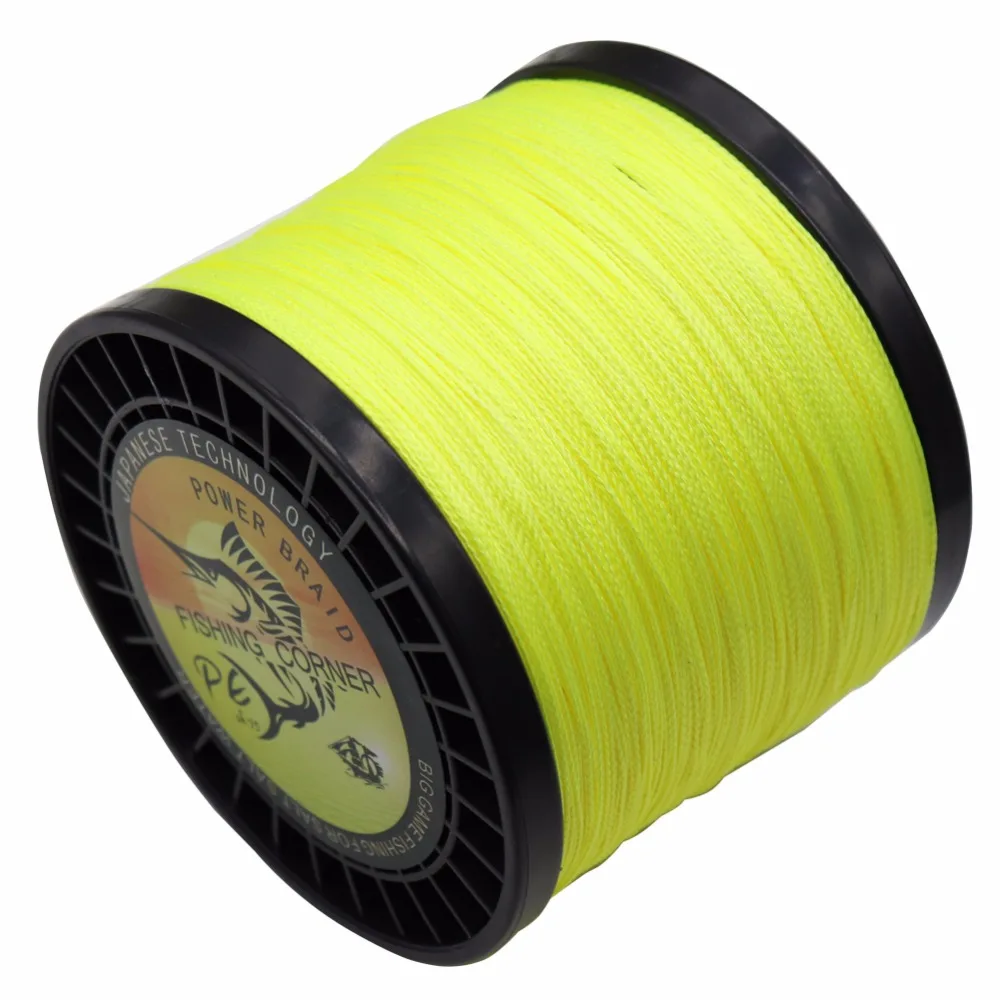 Linha de Pesca Linha de Pesca da Carpa Trançada Vertentes Fibra Super Power pe Multifilamento da Carpa 4 1000 m 10 Cheap Linhas de pesca