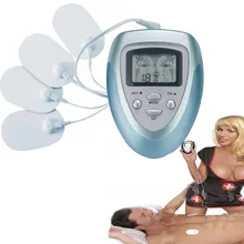 Электрический массажер для похудения тела Электронный Пульс, мышца массажер десятки вырез сзади ожог сжигатель жира для расслабления и ухода массажа терапией