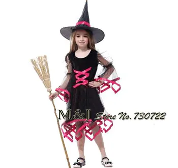 

Free shipping!!Elf flying witch lovely witch costume for cosplay costume Halloween costume party props of the girls