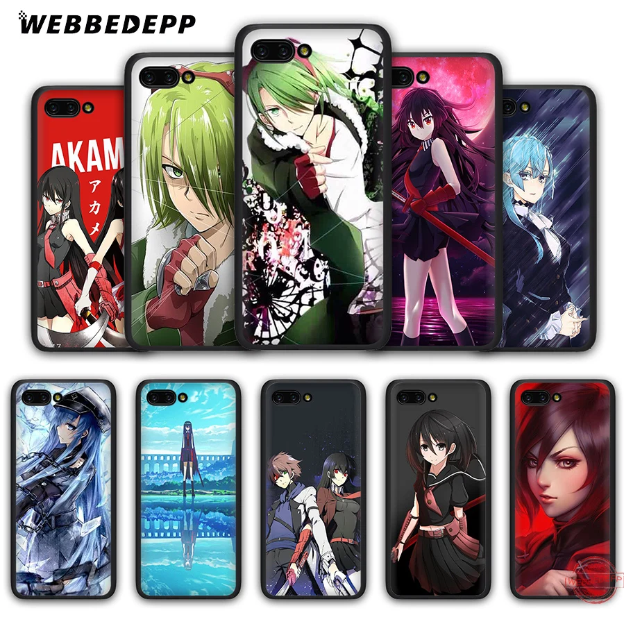 WEBBEDEPP Akame Ga Kill аниме мягкий чехол для Honor 20 10 9 9X 8 Lite 8C 8X 7X 7C 7A 3 ГБ 6A Pro View | Мобильные