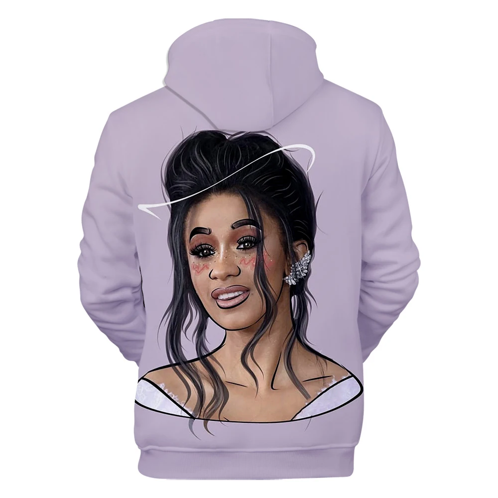 Хип хоп Cardi B толстовки 3D толстовки для женщин и мужчин 3D толстовки персонаж idol Cardi B толстовки для женщин мужчин плюс размер пуловеры XXS-4XL