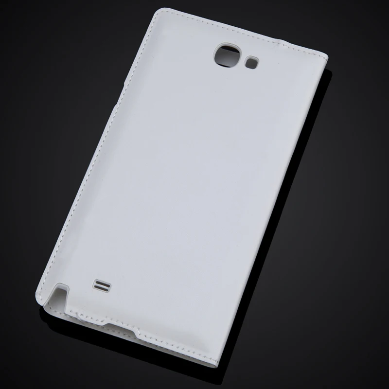 Для Samsung Galaxy Note 2 Note2 N7100 N7108 откидной чехол из искусственной кожи с окошком для