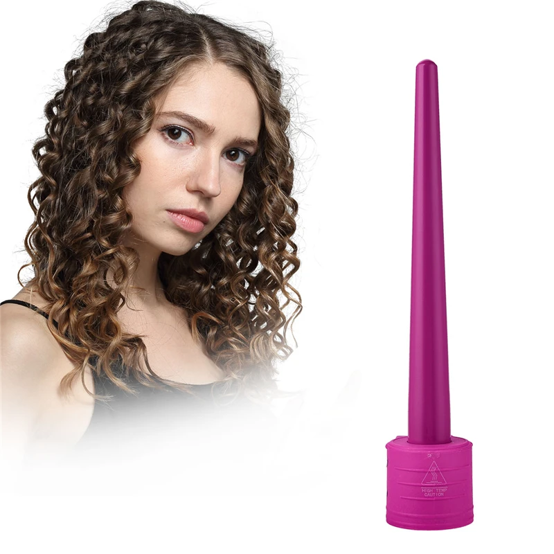 

110-240V 9-18MM Hair Curler Curling Iron Wand Deep Curly Hair Styler Curls Professional Deep wave Spiral Roller Ceramic Barrels