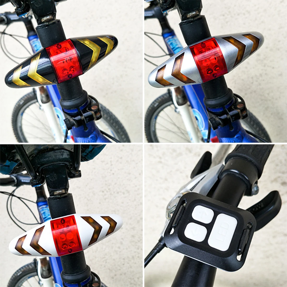 smart light indicator for bicycle