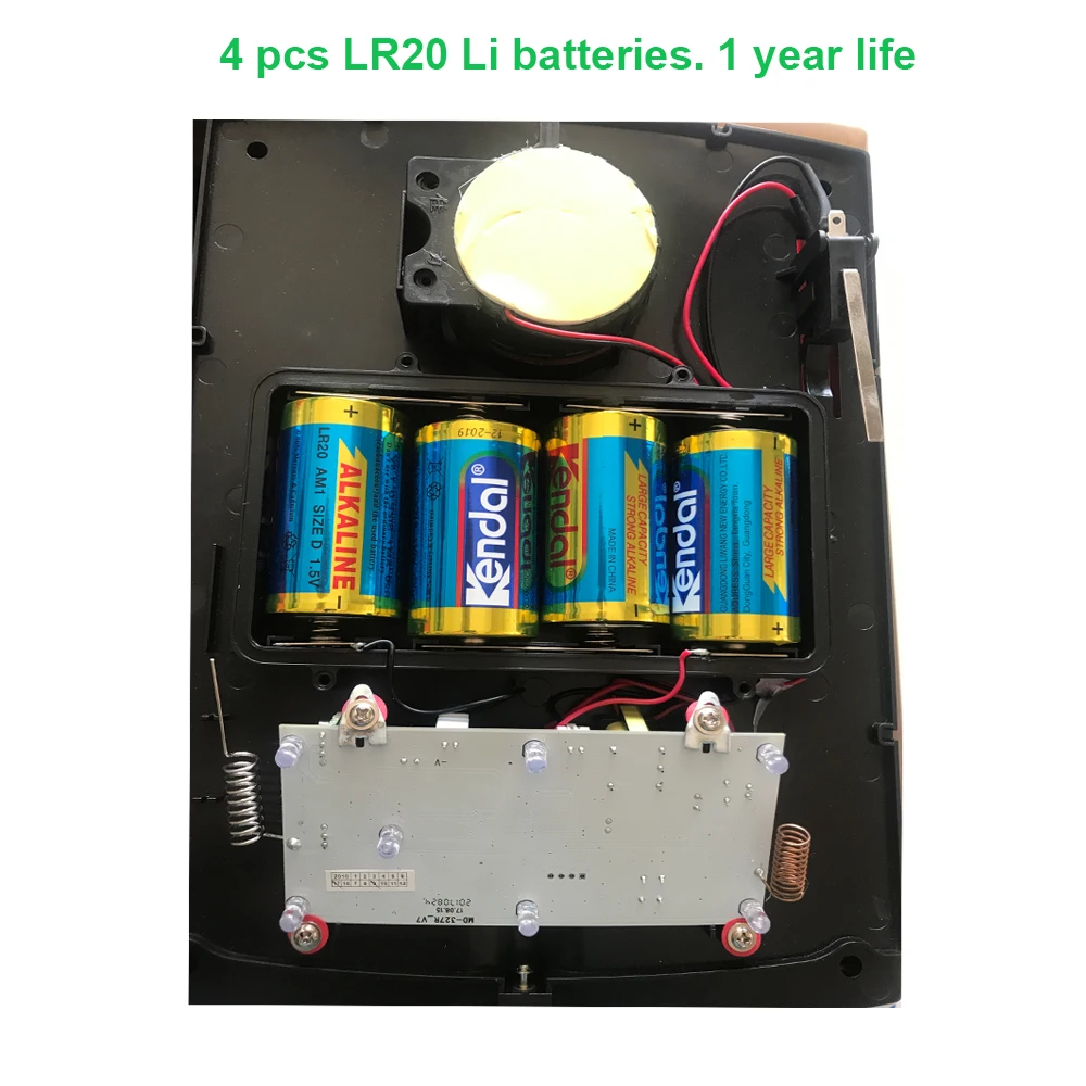 Operar sem Fio ao ar Sirene de Alarme sem Fio Bateria Alcalina Livre Strobe Piscando Sirene Externa 4 Pçs 13 High Quality siren outdoor
