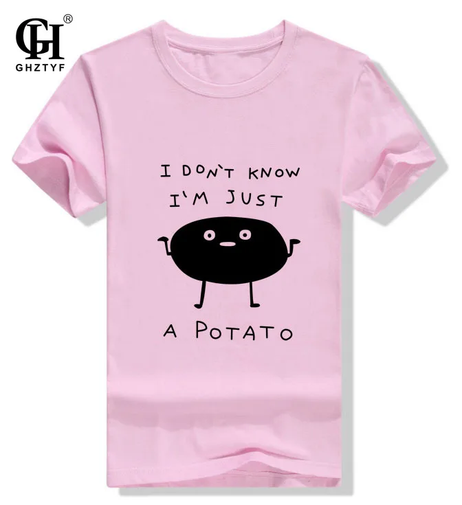 

GHZTYF Summer JUST Letter Print Couple Short Sleeve T Shirts Tops Women Harajuku Tshirt Casual Plus Size Tee Top for Men