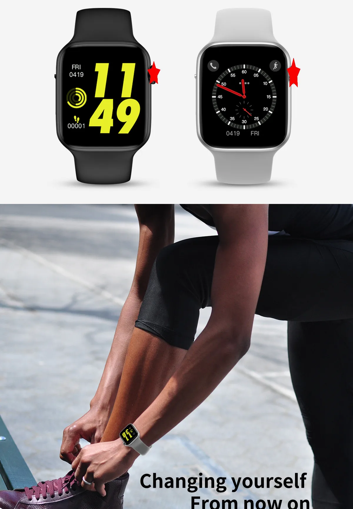 Bluetooth умные часы W34 ECG монитор сердечного ритма умные часы для мужчин для Android/ios huawei xiaomi samsung gear S3 pk GT08