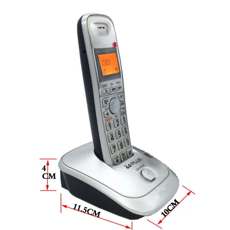 الإنجليزية اللغة DECT 6.0 زائد 1.9 GHz الرقمية هاتف لاسلكي ID دعوة Handfree ديل اللاسلكية هاتف المنزل ل مكتب تجارية (سابقا) الإنجليزية اللغة DECT 6.0 زائد 1.9 GHz الرقمية هاتف لاسلكي ID دعوة Handfree ديل اللاسلكية هاتف المنزل ل مكتب تجارية (سابقا)