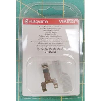 

Husqvarna Viking Button Placement Foot 412934545 Fits all Viking machines