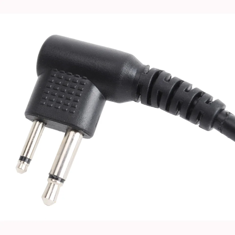 New 2Pin Handheld PTT Speaker Microphone For Motorola For GP68 CP180 GP88 GP300 2000CT150P040Pro1150 HYT Radio (6)