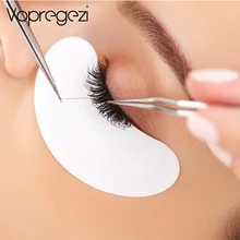 Vopregezi, 50 пар, бумажные накладки для ресниц под глазами, накладки для ресниц, бумажные накладки для наращивания ресниц, накладки для глаз, наклейки, инструменты для макияжа