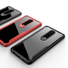 for OnePlus 7 Pro Case Soft Clear TPU Bumper Shockproof Protective Acrylic Back Transparent Cover Oneplus 7 One Plus 7 Silicone